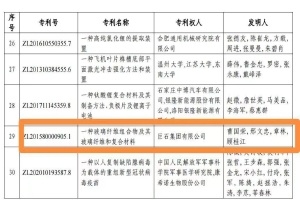 嘉興首金！巨石集團(tuán)摘得中國(guó)專利獎(jiǎng)金獎(jiǎng)